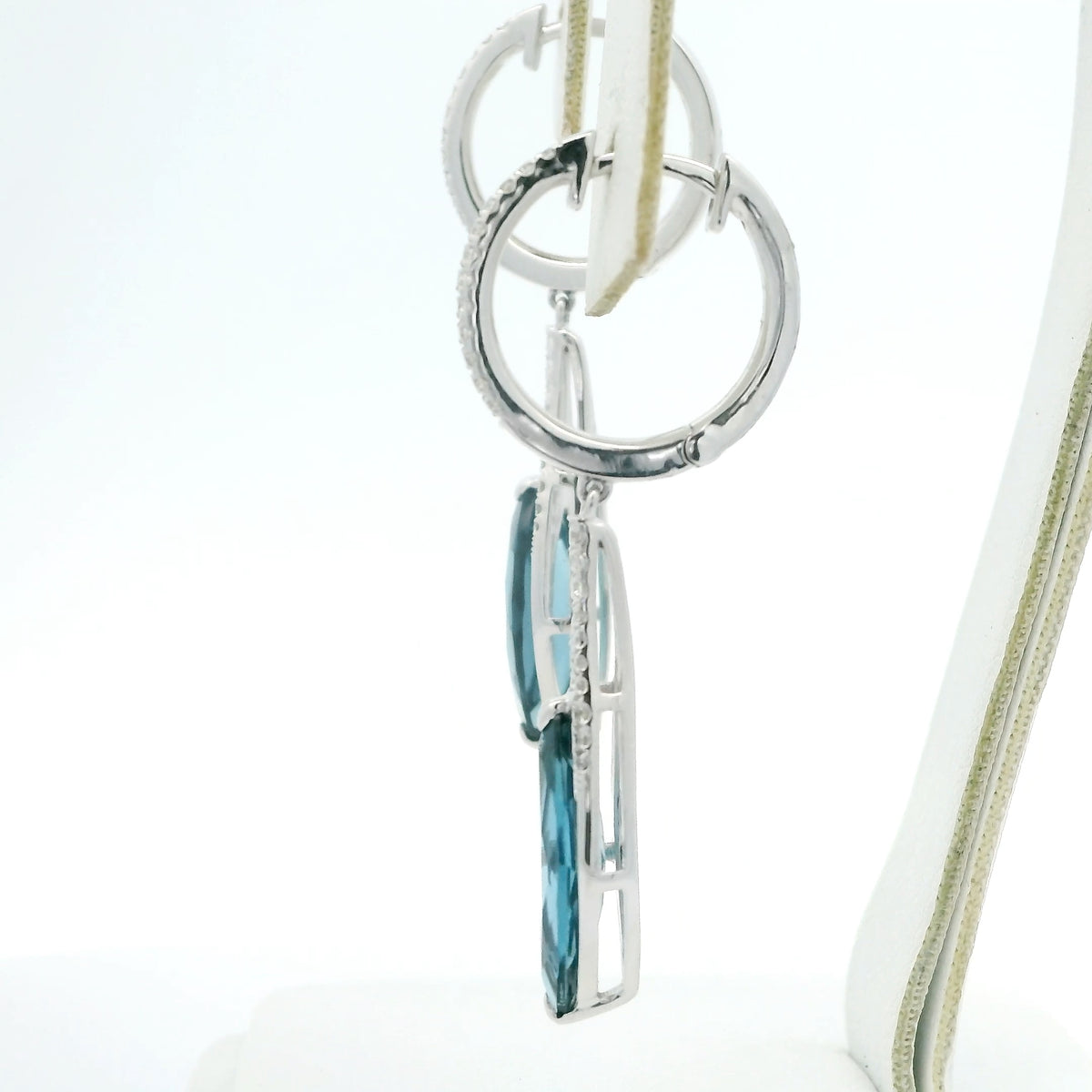 London Blue Topaz Drop Earrings