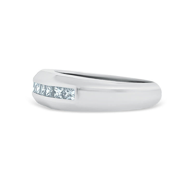 Platinum Diamond Wedding Band - ArthurGroom