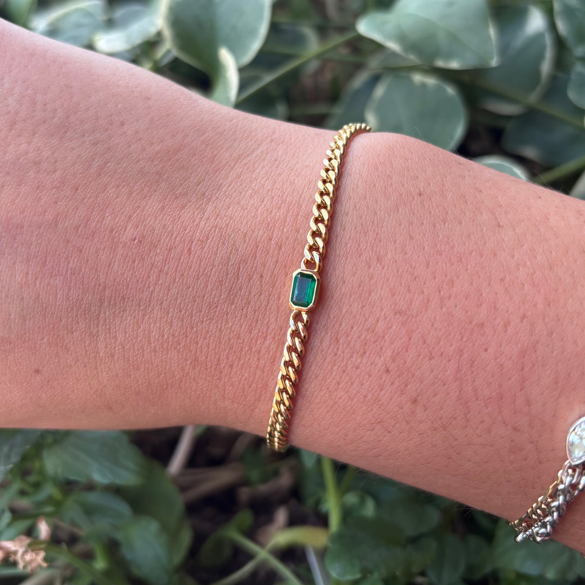 Emerald Station Bracelet