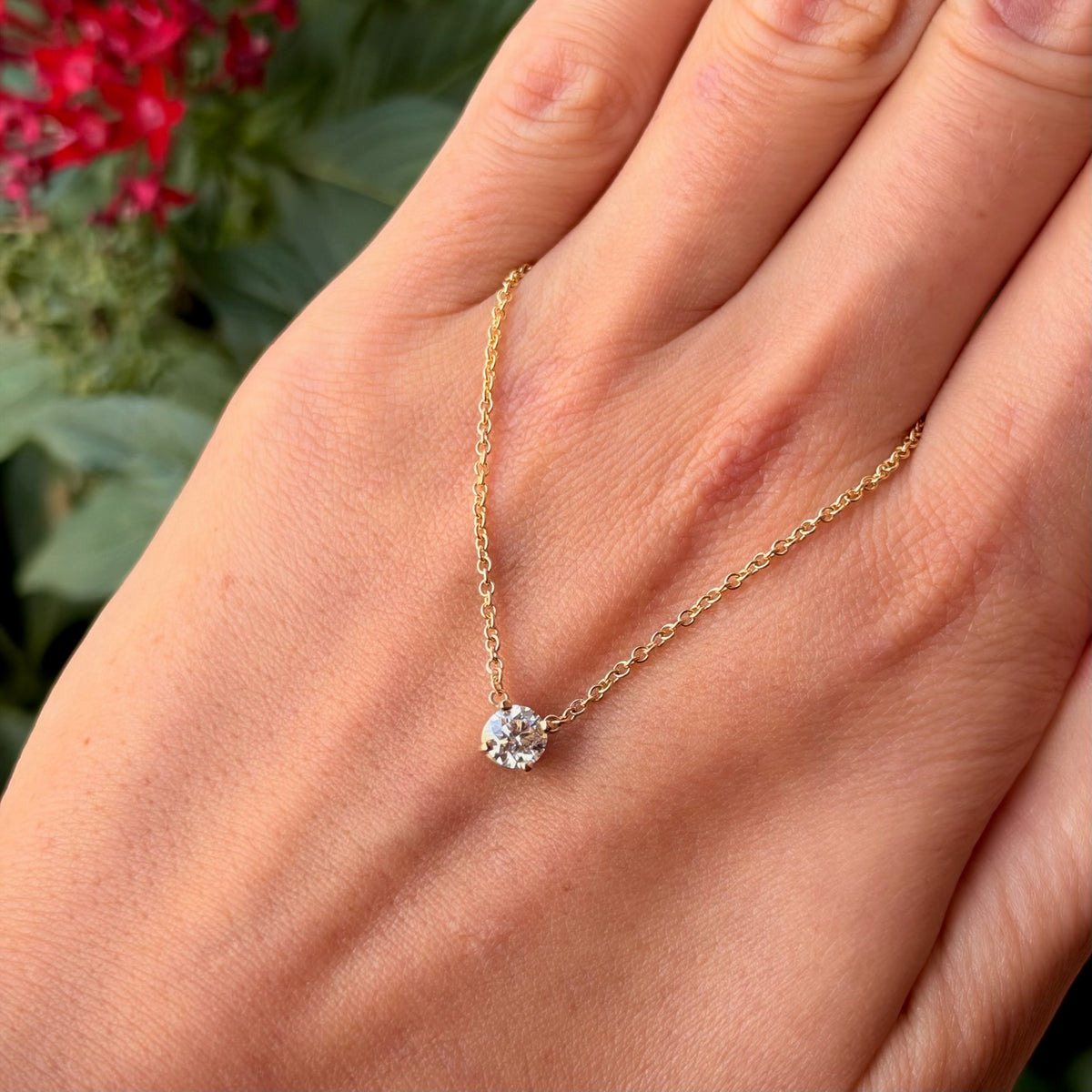 GIA Diamond Necklace