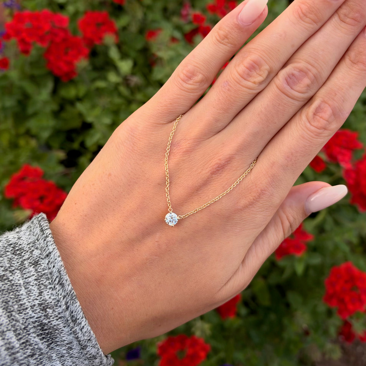 GIA Diamond Necklace