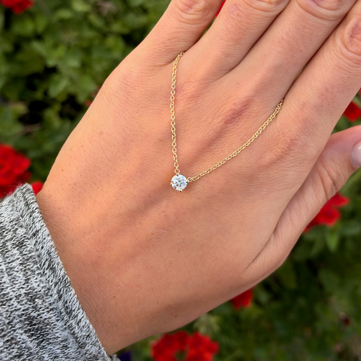 GIA Diamond Necklace