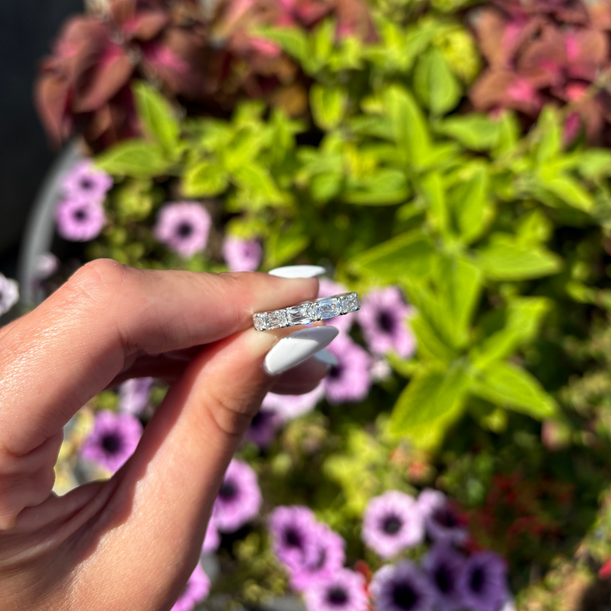 Ashoka Lab Diamond Eternity Band