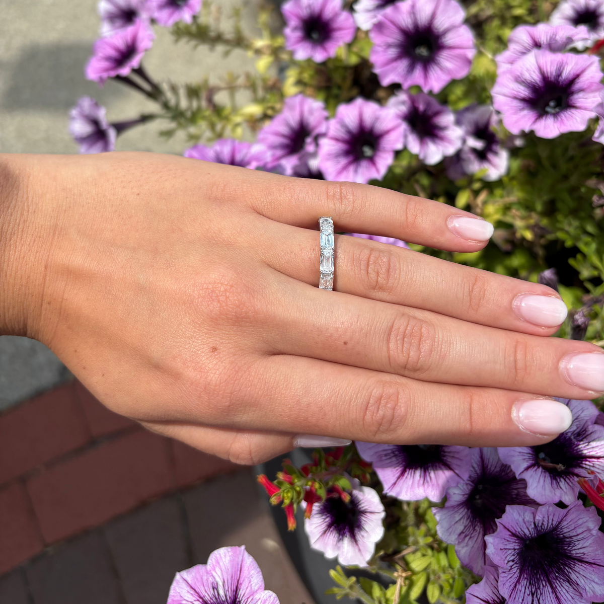 Ashoka Lab Diamond Eternity Band