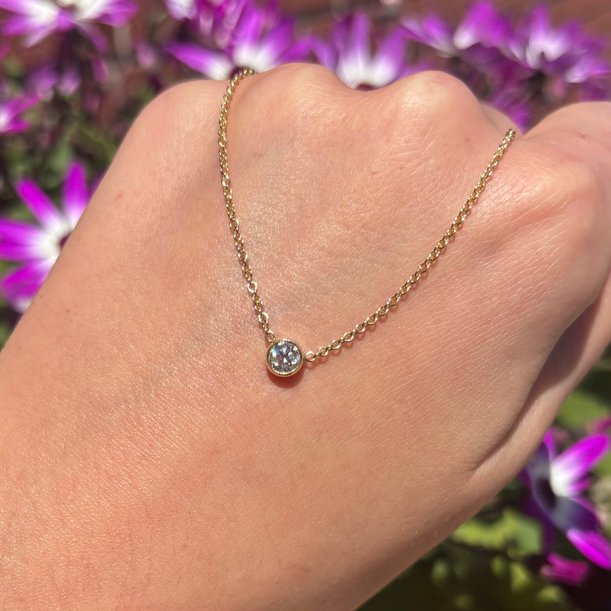 GIA Certified Diamond Necklace