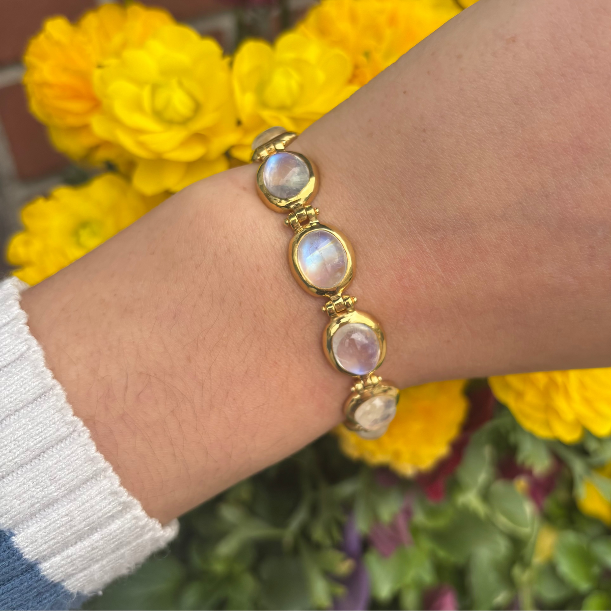 Handmade Moonstone Bracelet