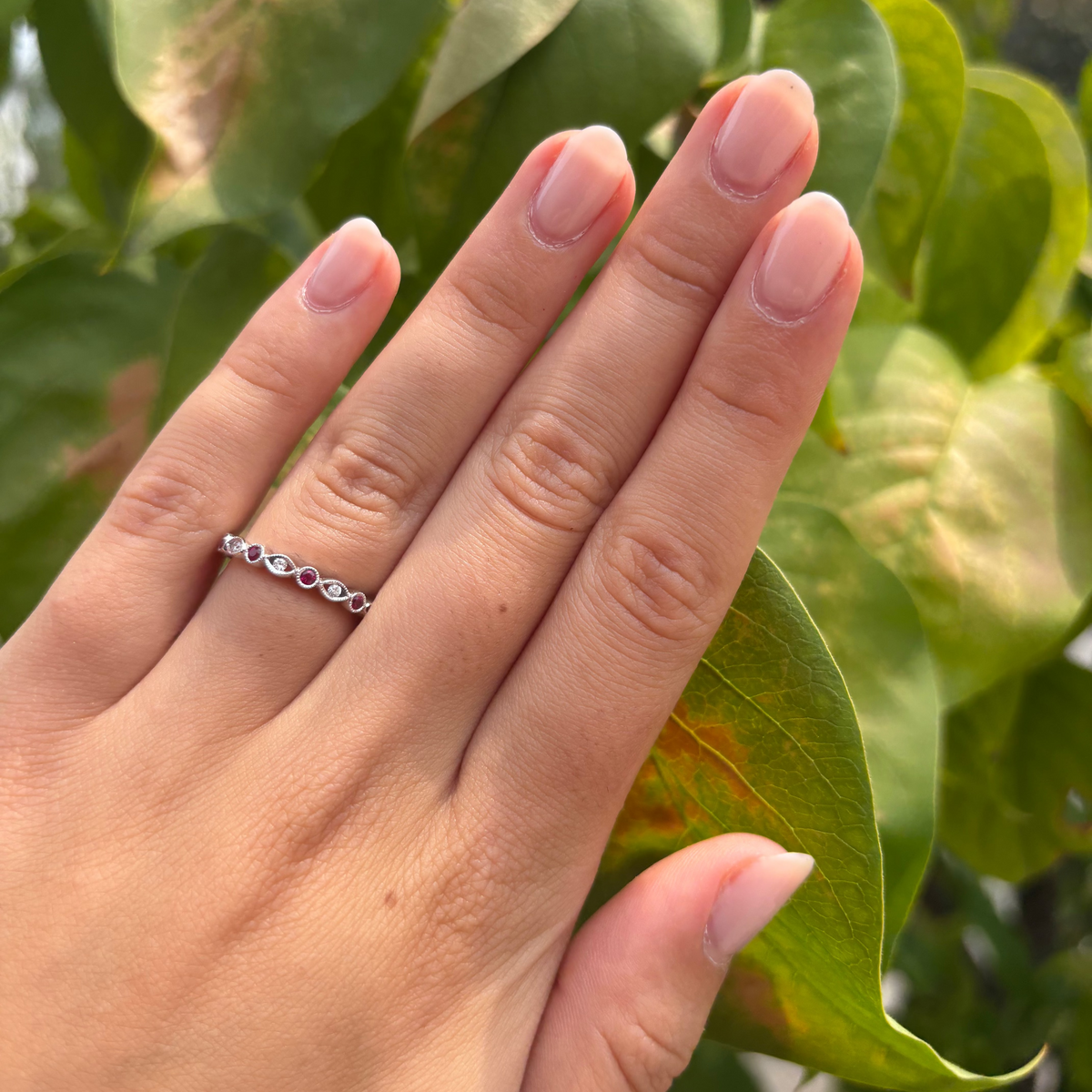 Ruby and Diamond Band