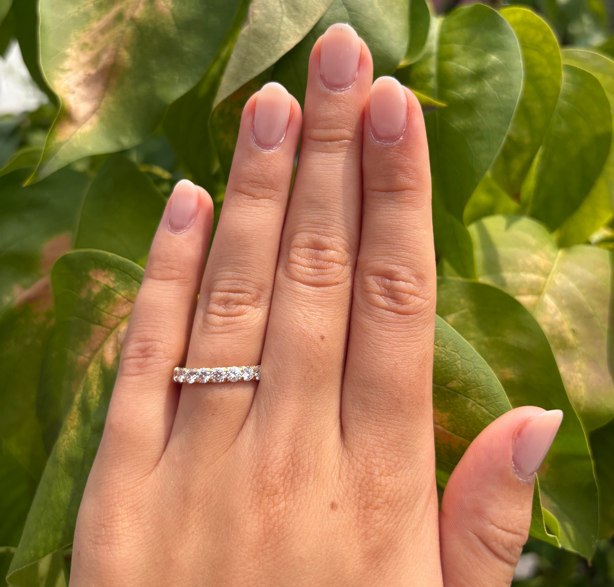 Handmade Diamond Band