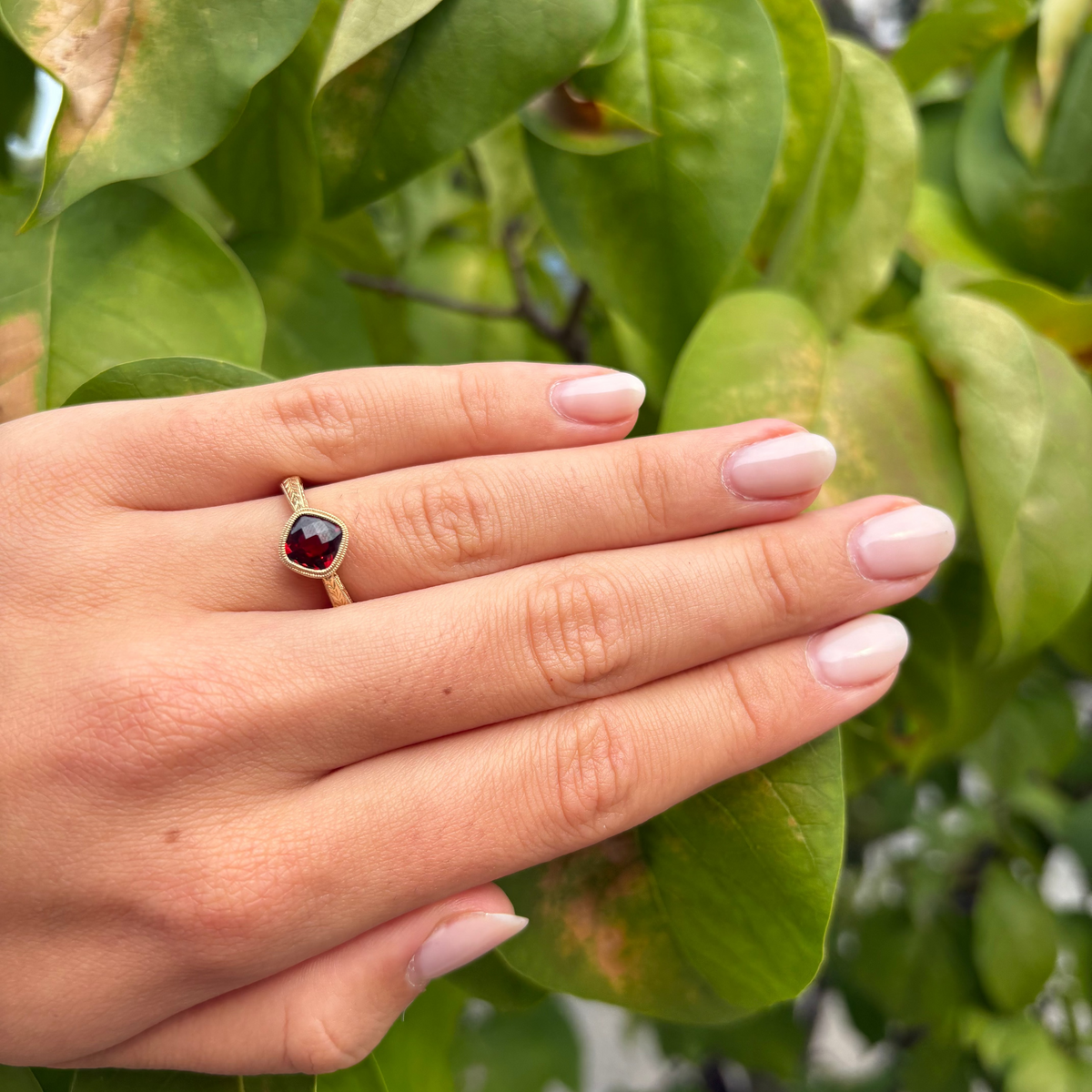 Garnet Ring