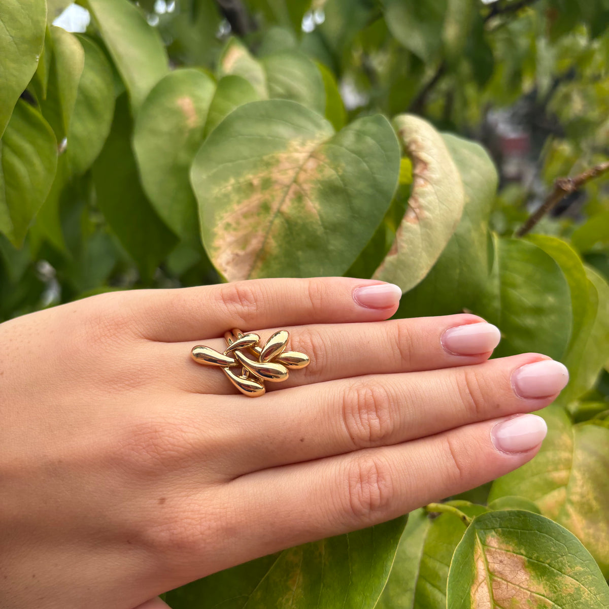Olive Leaf Ring