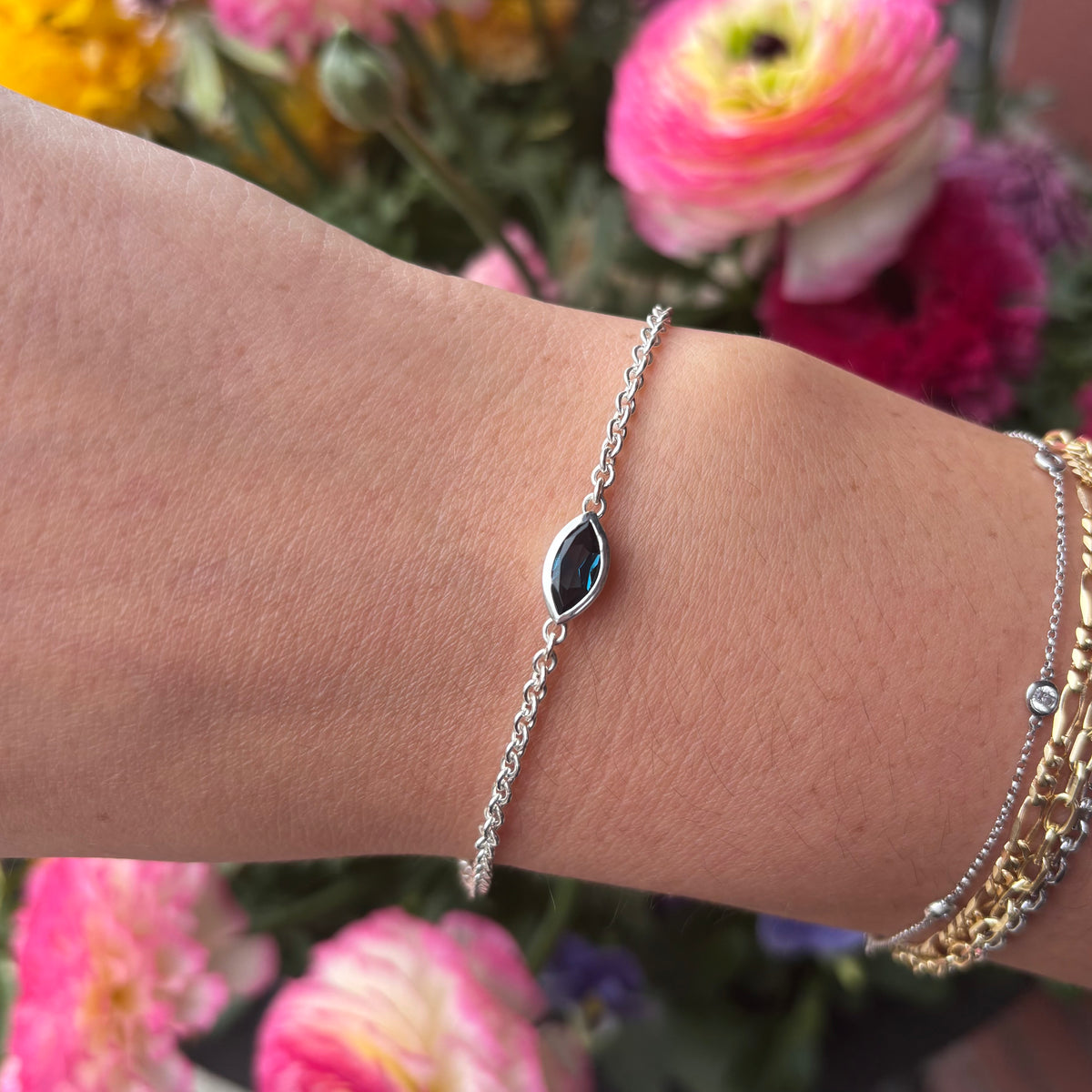 Blue Topaz Bracelet