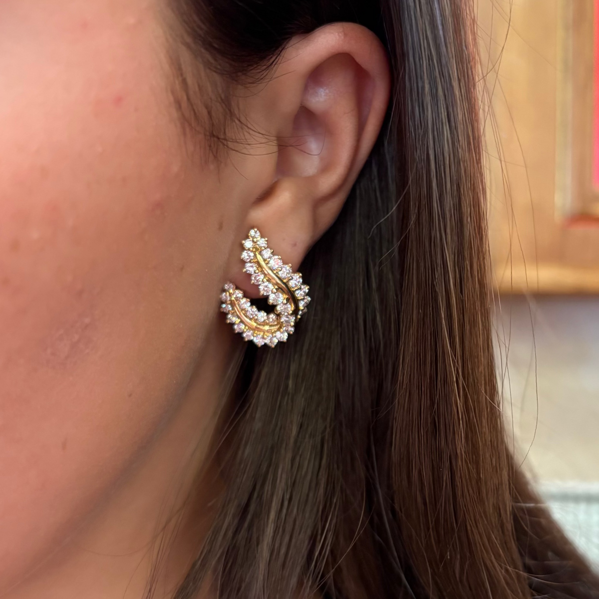 Fancy Diamond Earrings