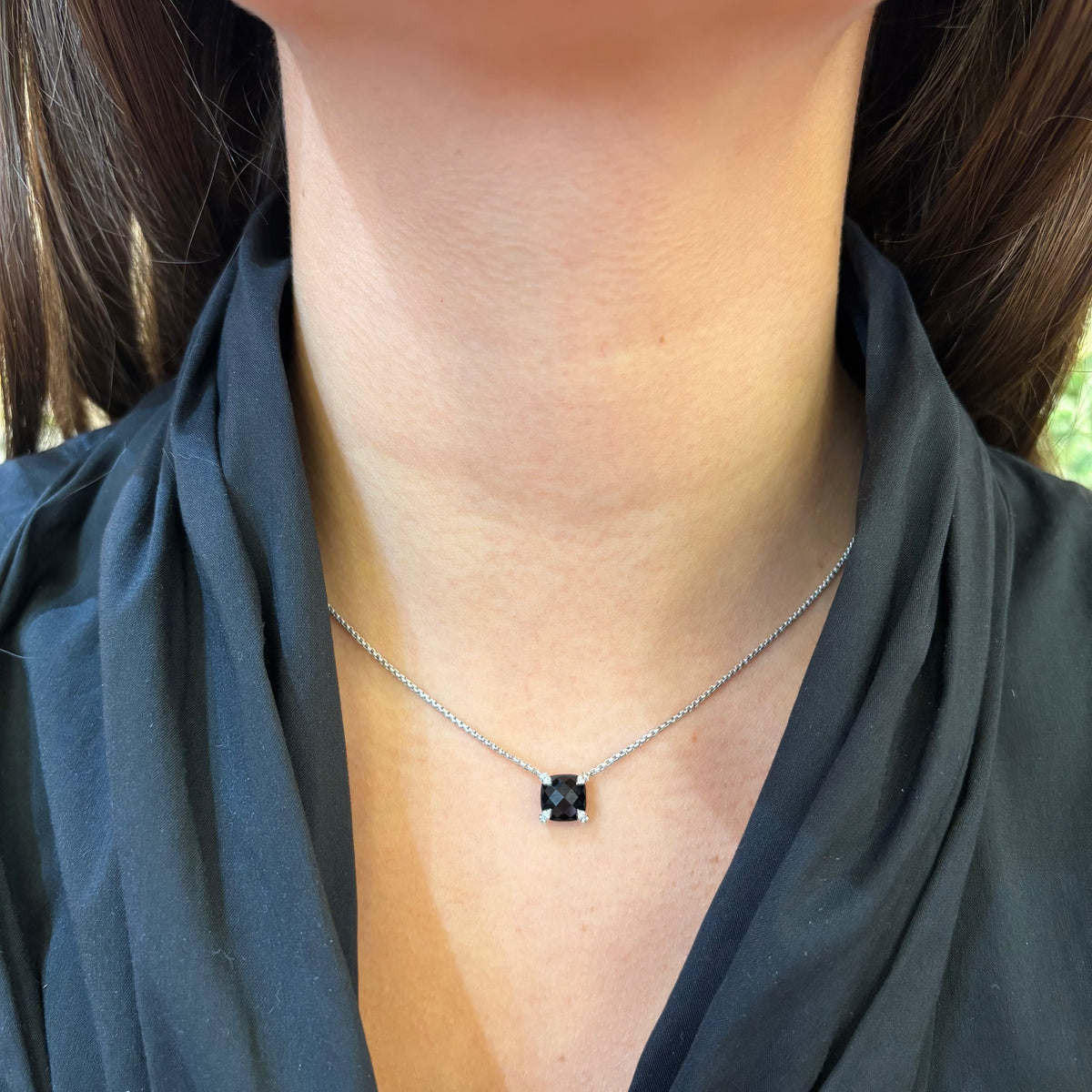 David Yurman Onyx Necklace