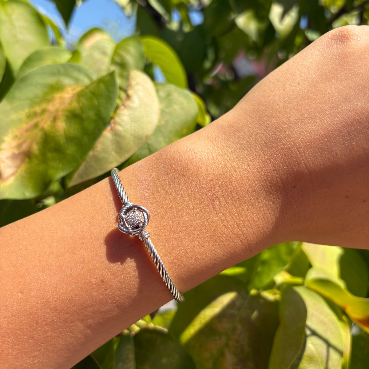 David Yurman Diamond Bangle
