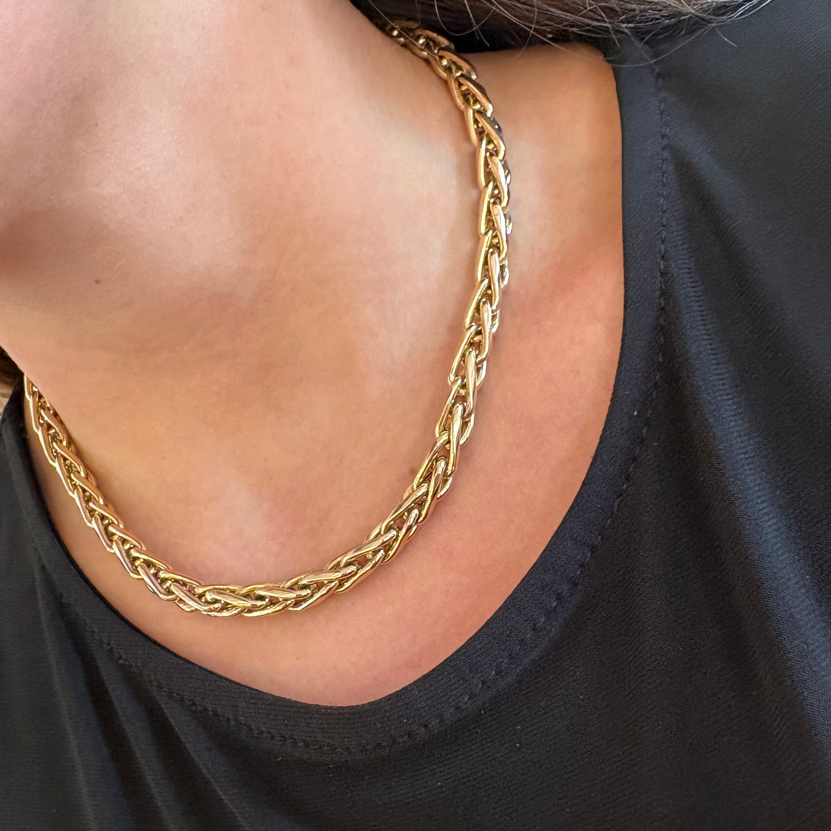 Gold Wheat Chain