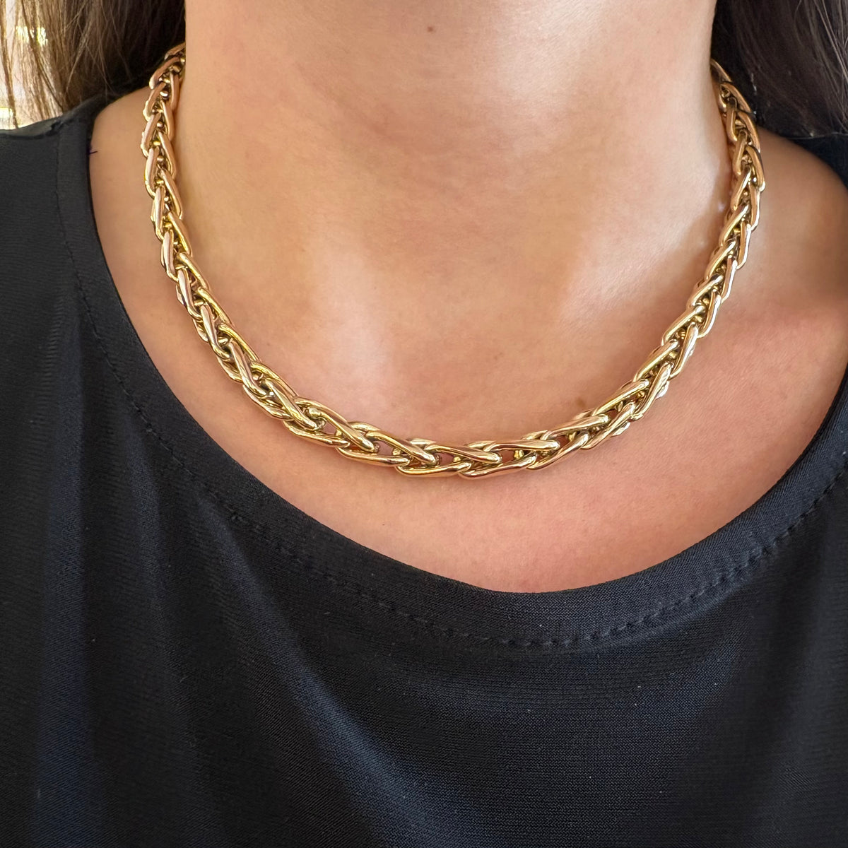 Gold Wheat Chain