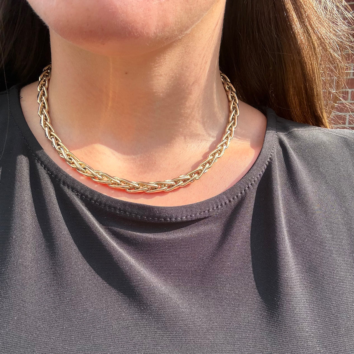 Gold Wheat Chain