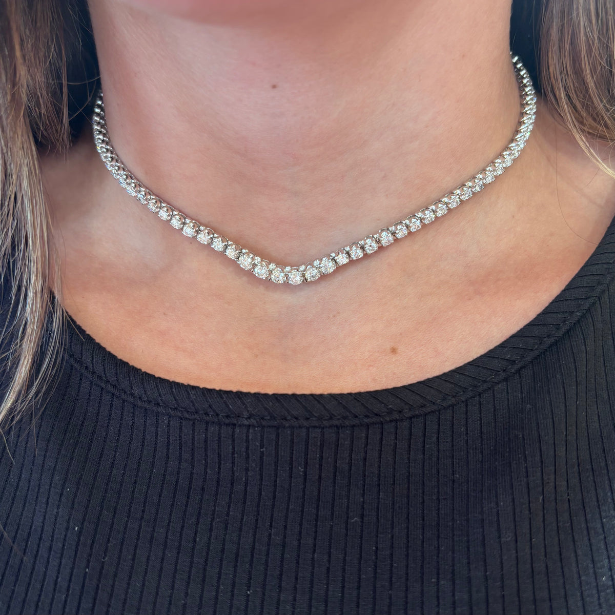 Diamond Riviera Necklace