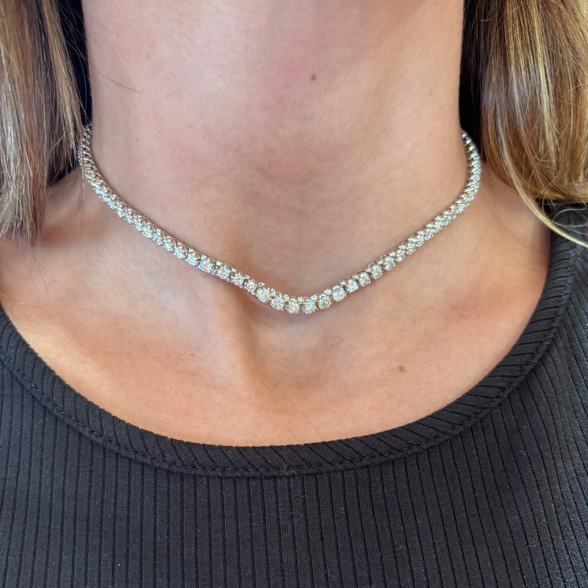 Diamond Riviera Necklace