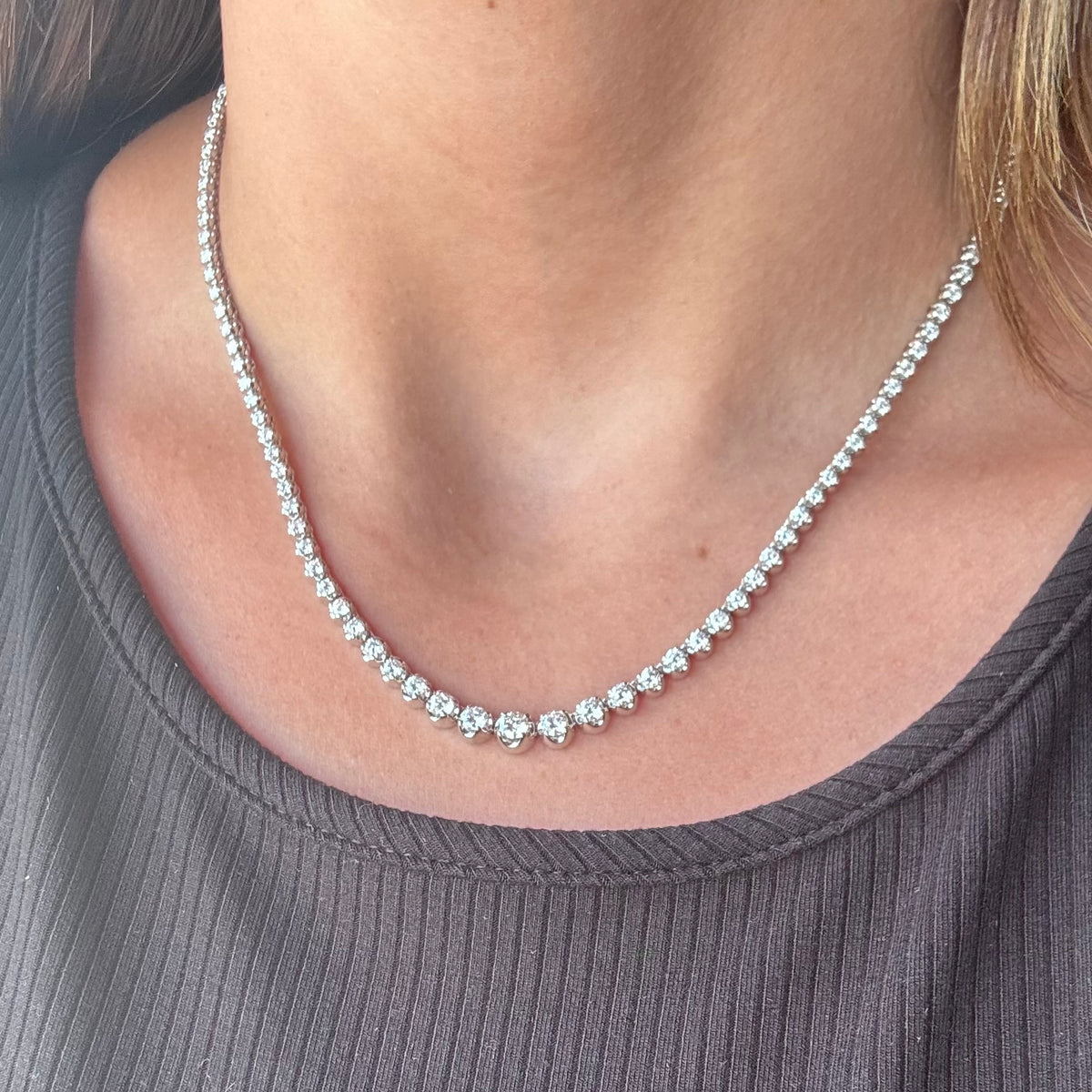 Diamond Riviera Necklace