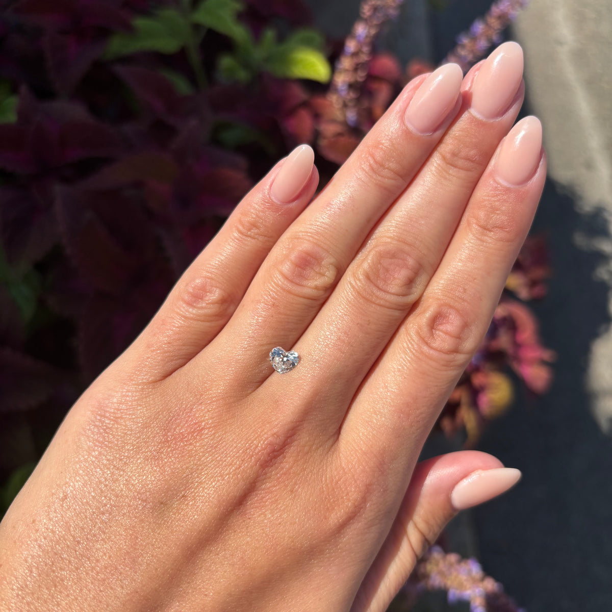 1.03 Carat Heart Shape GIA Certified Diamond