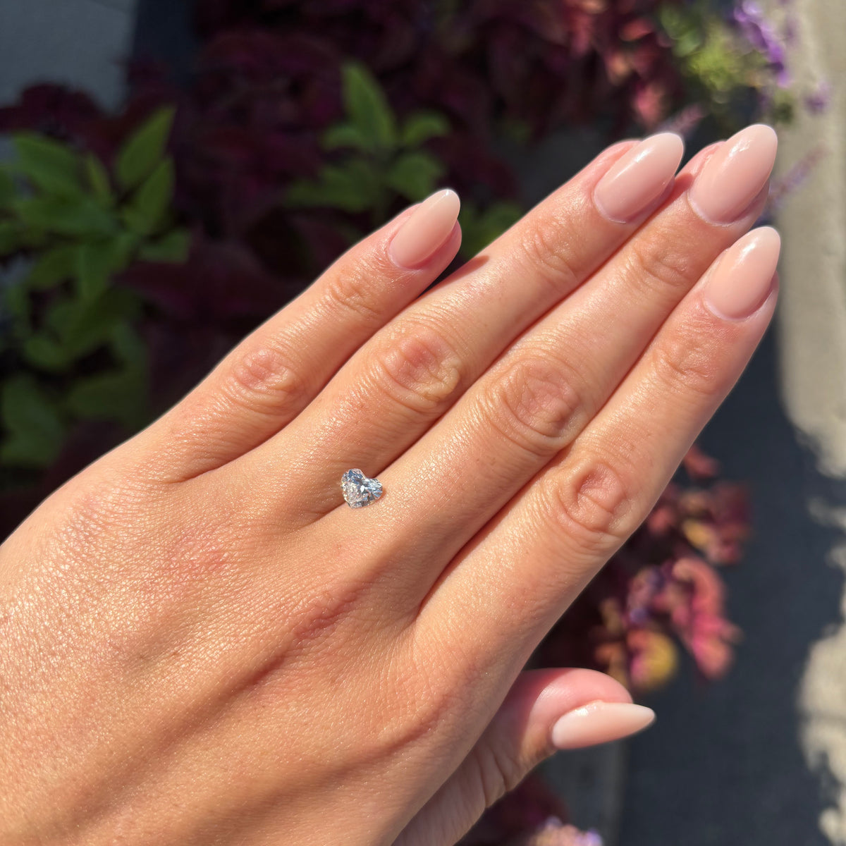 1.03 Carat Heart Shape GIA Certified Diamond