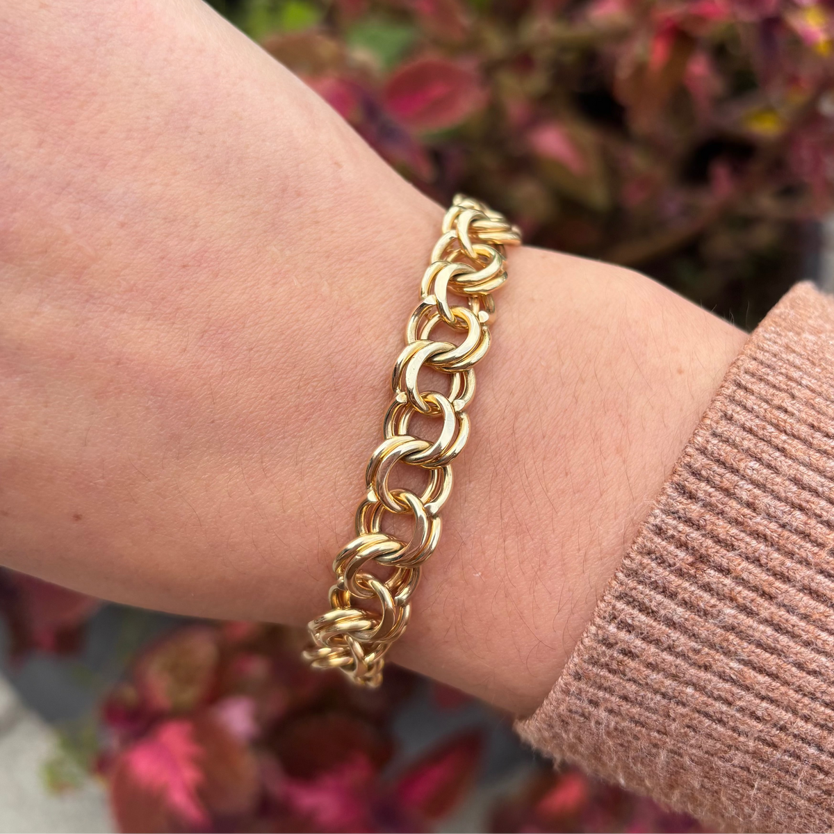 Gold Charm Bracelet
