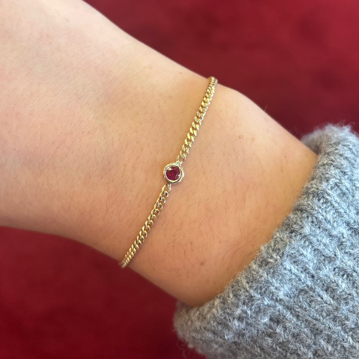 Ruby and Diamond Bracelet