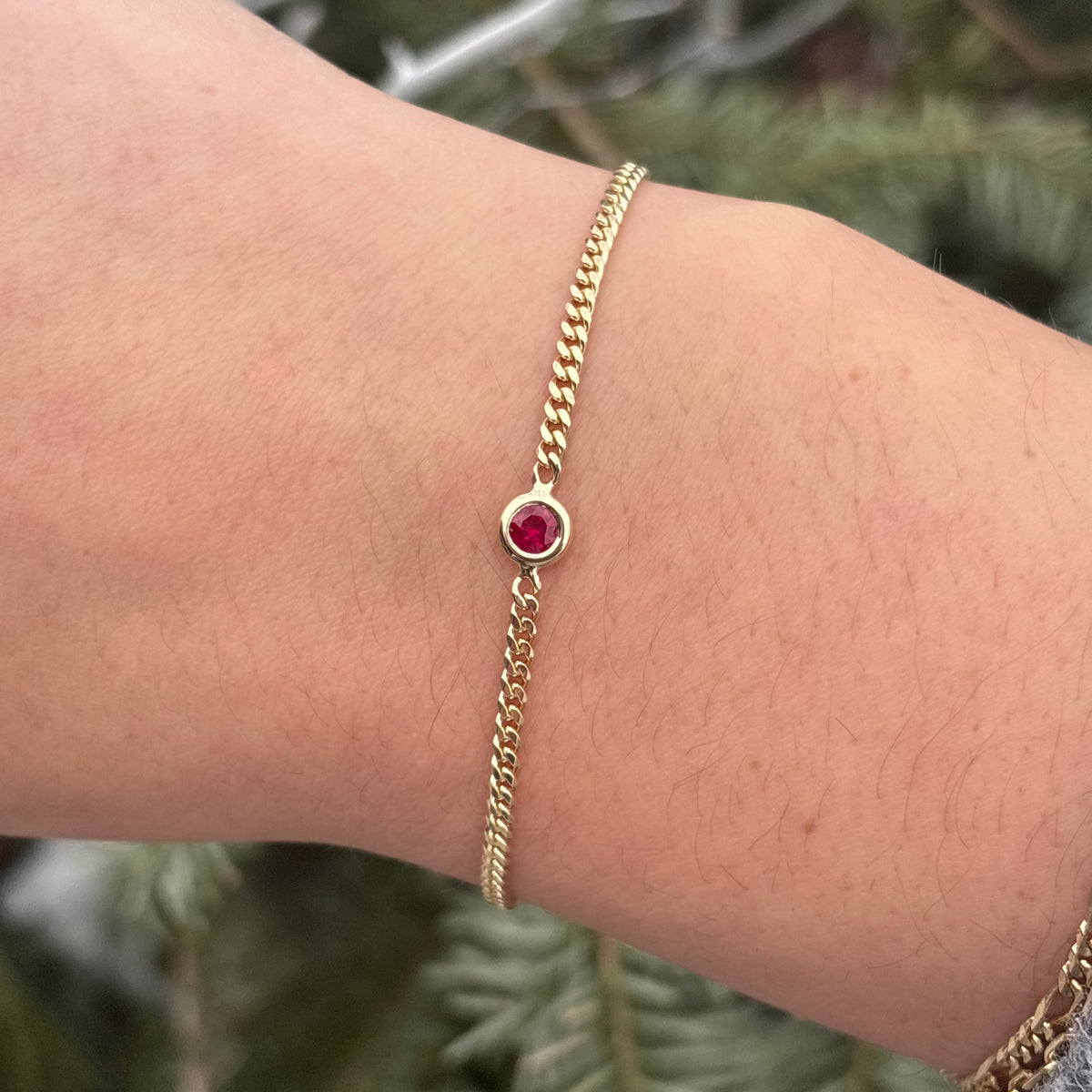 Ruby and Diamond Bracelet
