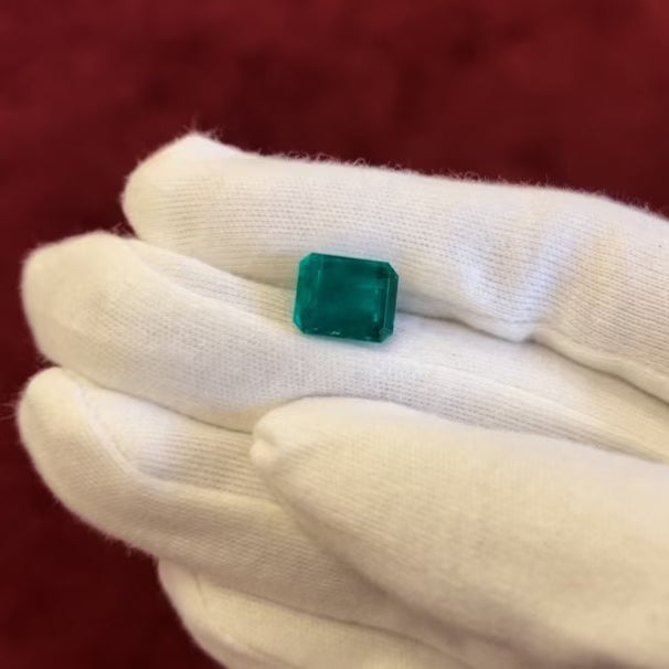 5.81 Carat Emerald Cut Emerald
