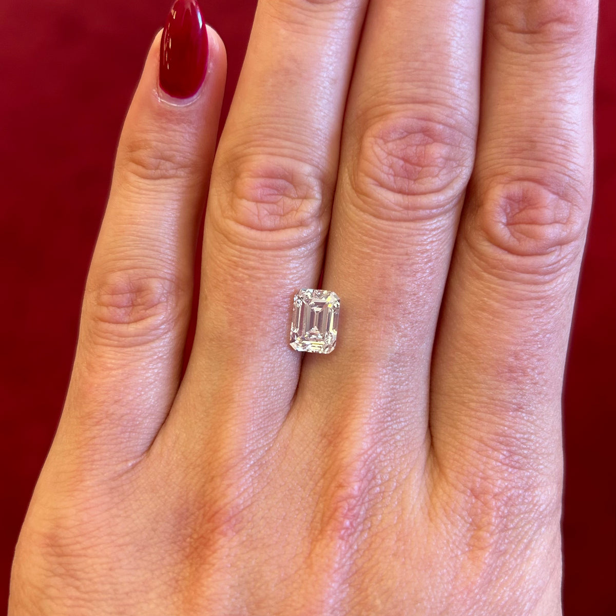 2.74 Carat Emerald Cut GIA Certified Diamond