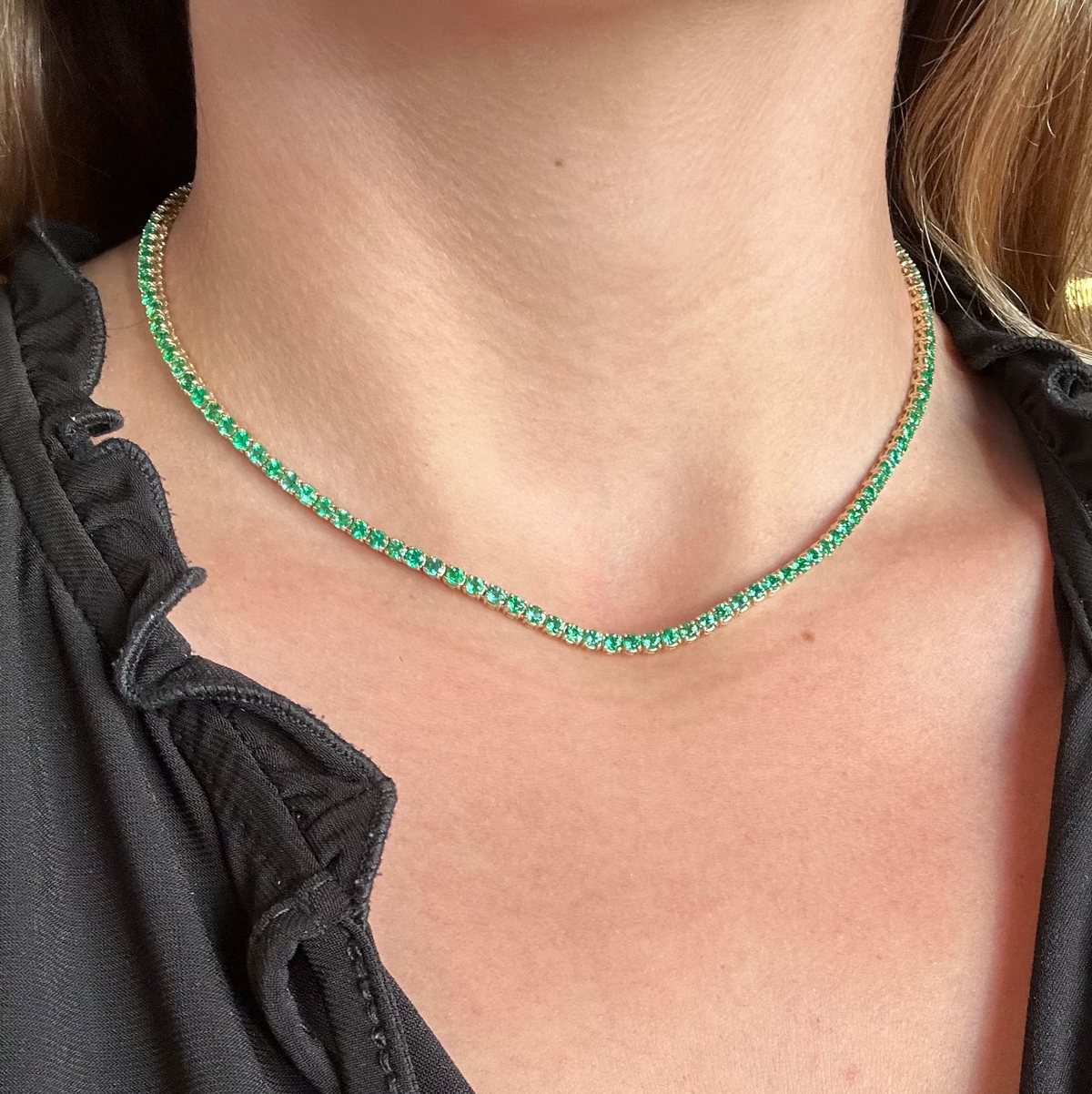 Emerald Riviera Necklace