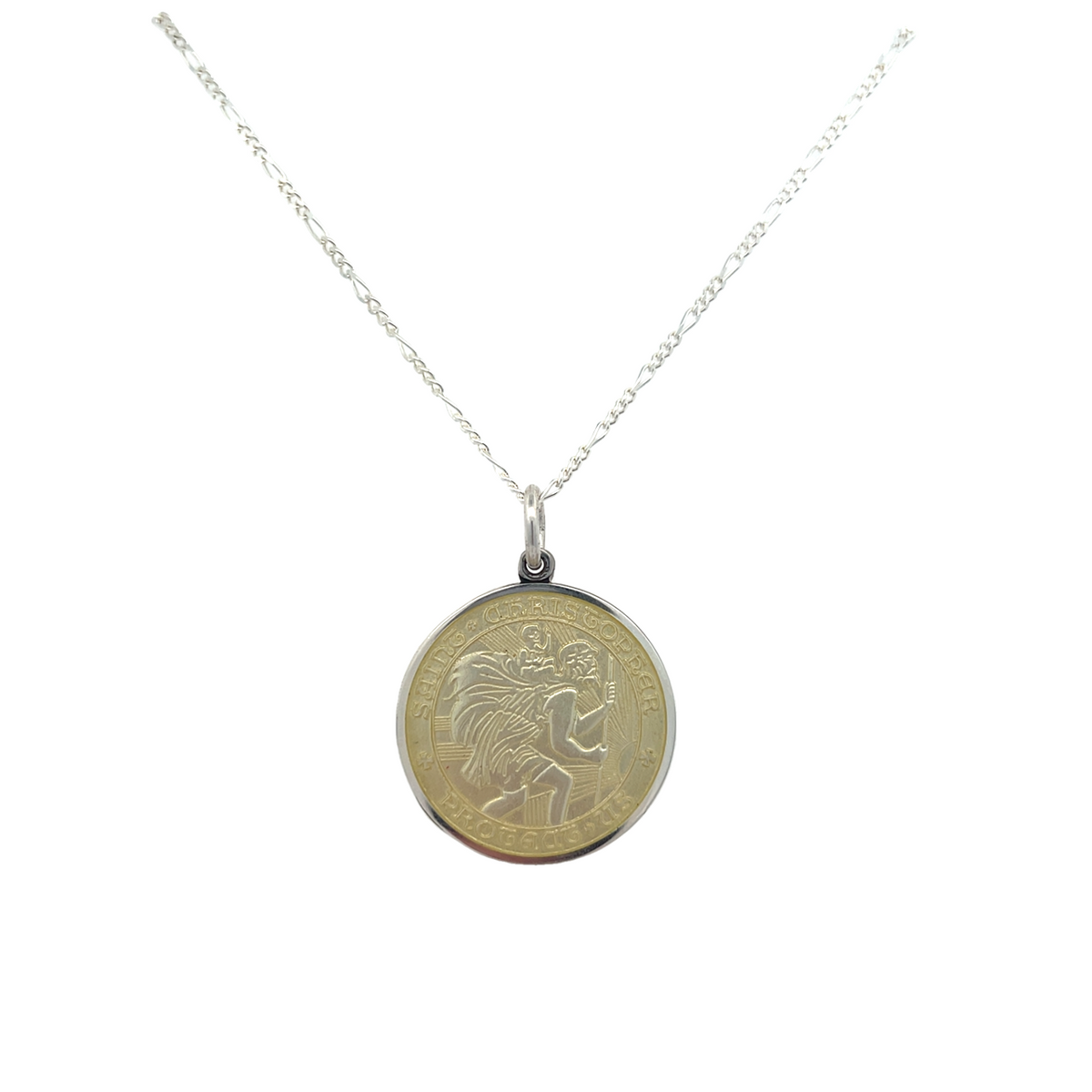 St. Christopher on Figaro Chain