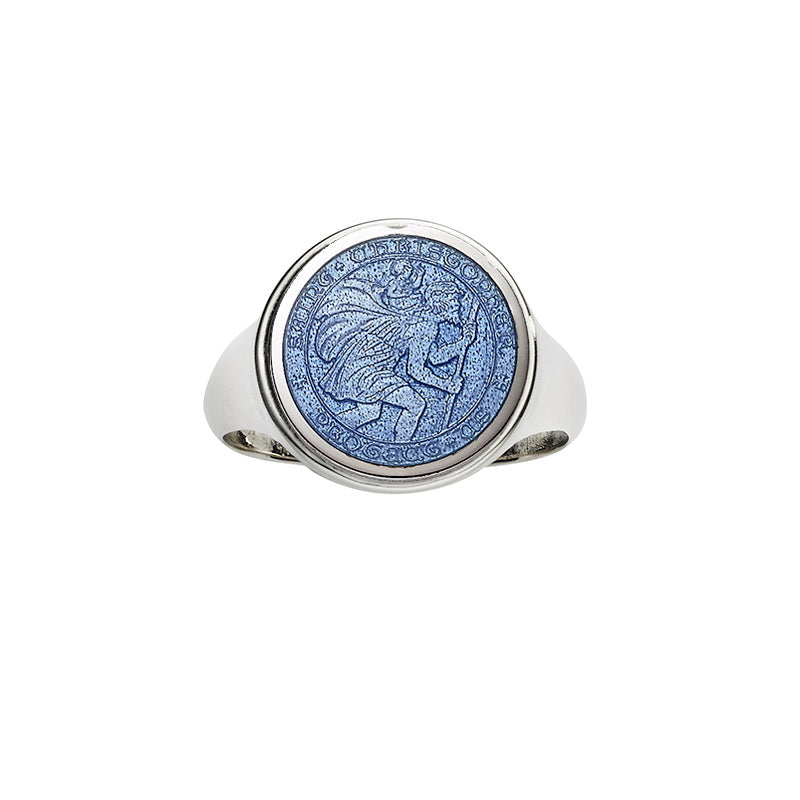 Christopher Enamel Ring – ArthurGroom1