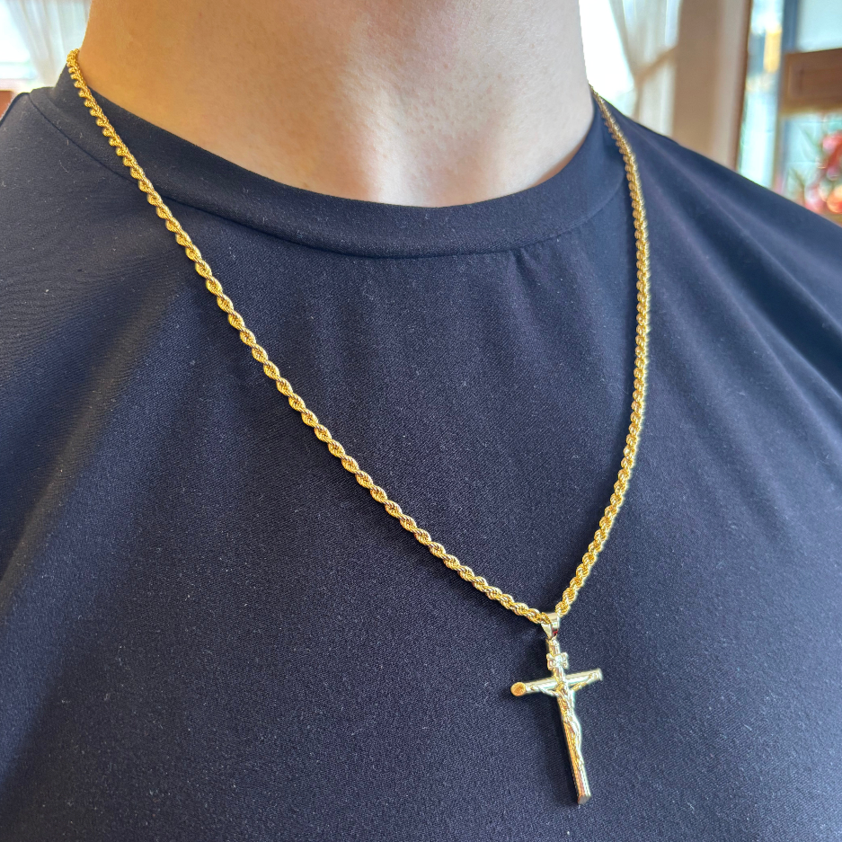 Yellow Gold Crucifix