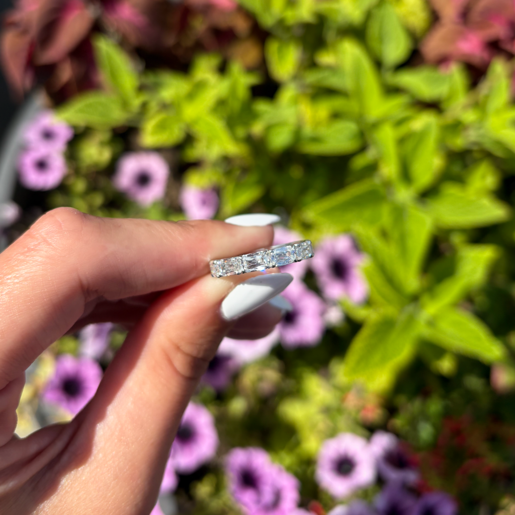 Ashoka Lab Diamond Eternity Band