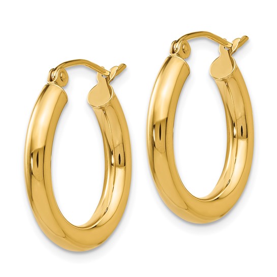 Classic Gold Tube Hoops