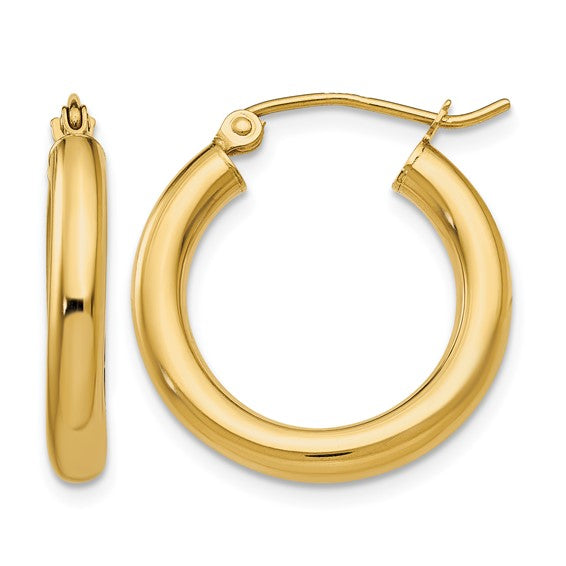 Classic Gold Tube Hoops
