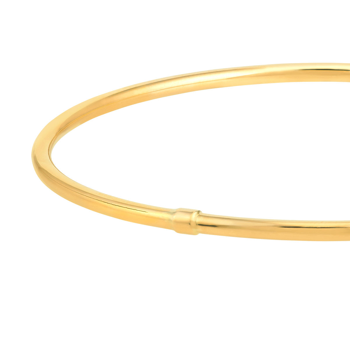 Gold Slip On Bangle