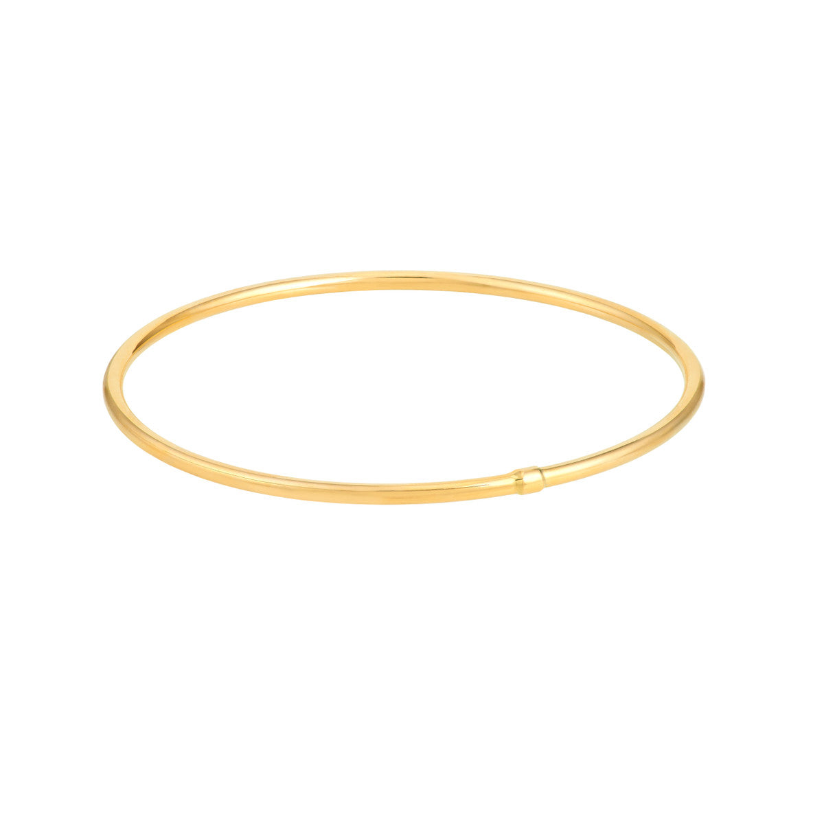 Gold Slip On Bangle