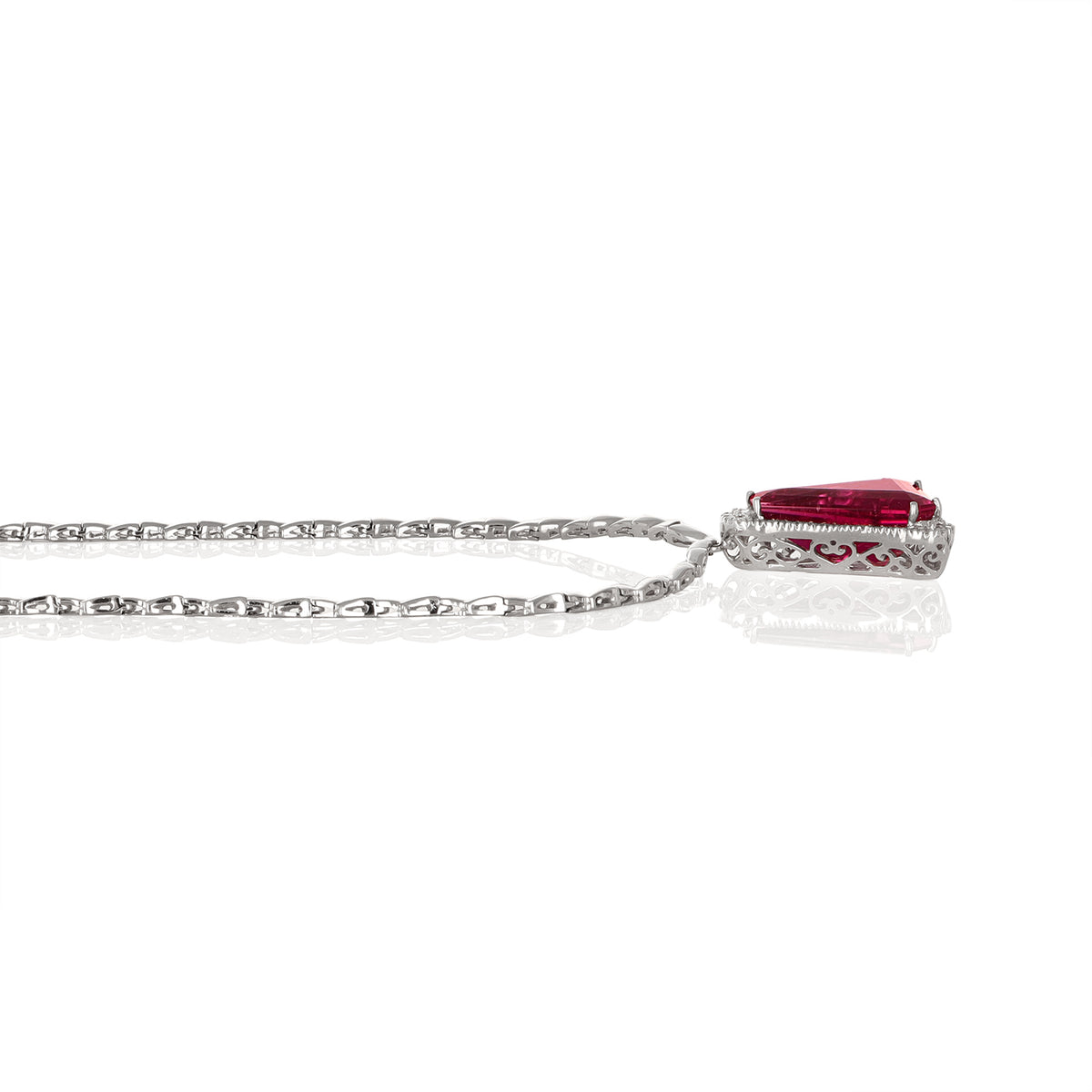 Pink Tourmaline Necklace