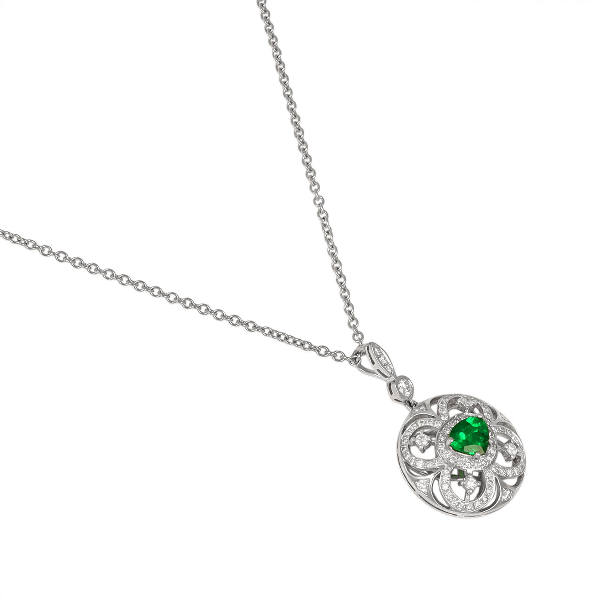 One of a Kind Emerald Necklace