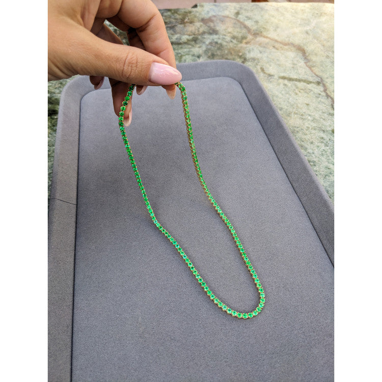 Emerald Riviera Necklace