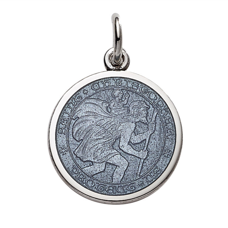 St. Christopher on 1.6mm Curb Chain