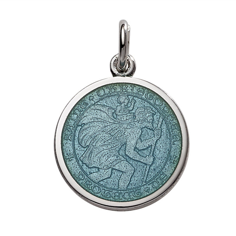 St. Christopher on 1.6mm Curb Chain