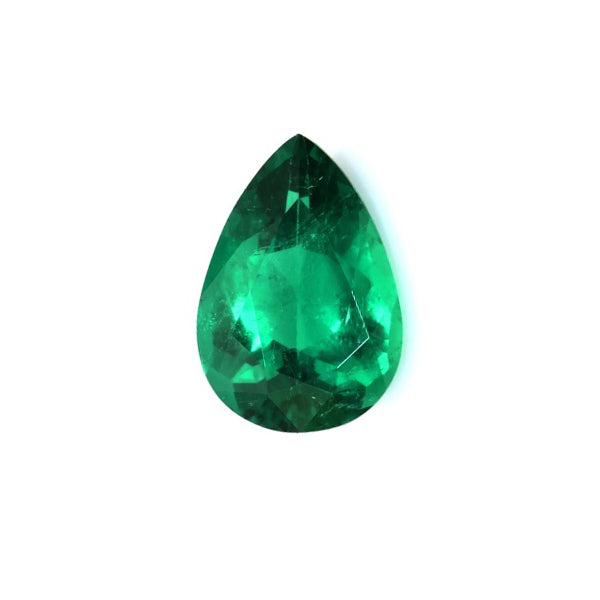 GIA Certified Pear Shape Emerald